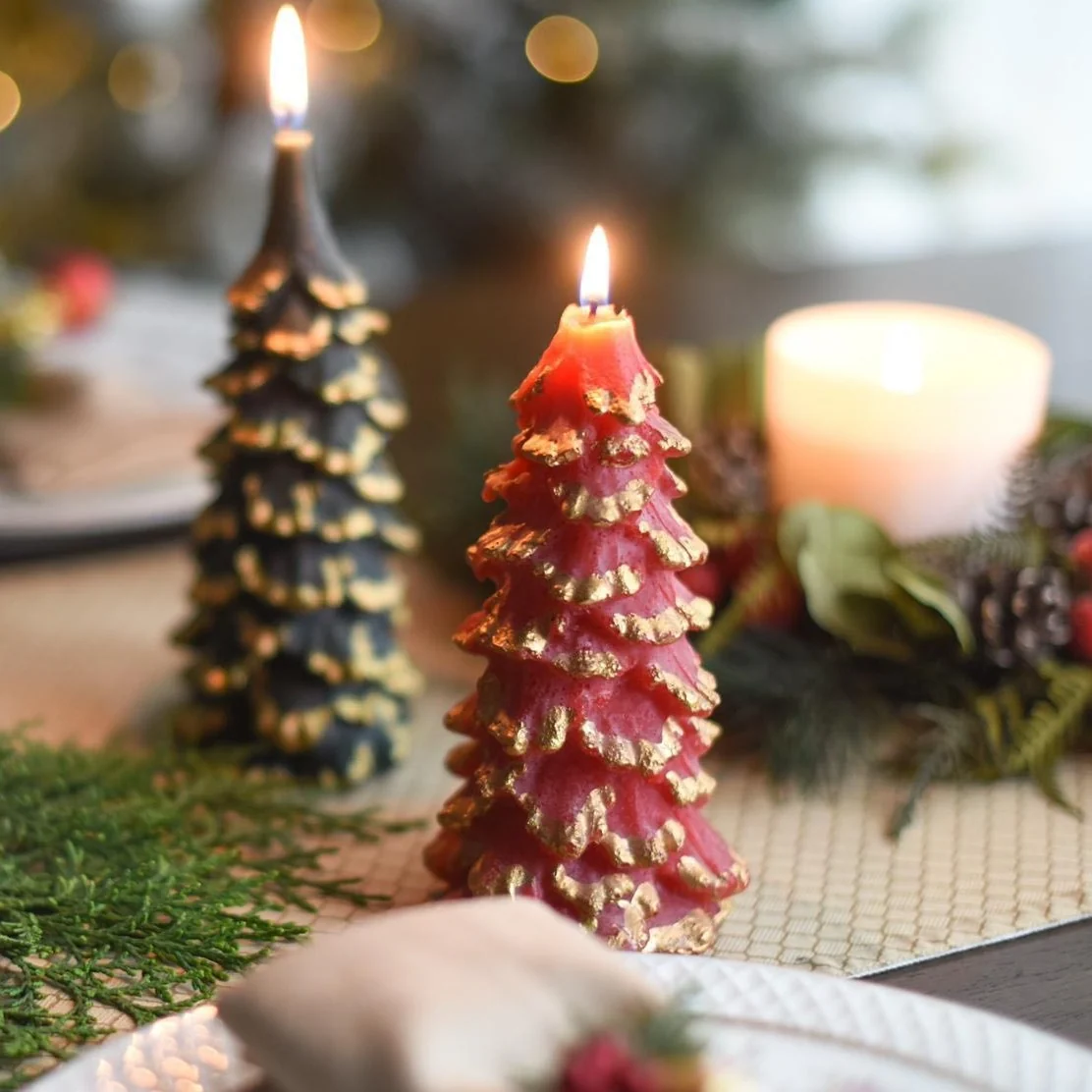 Christmas Tree Candle
